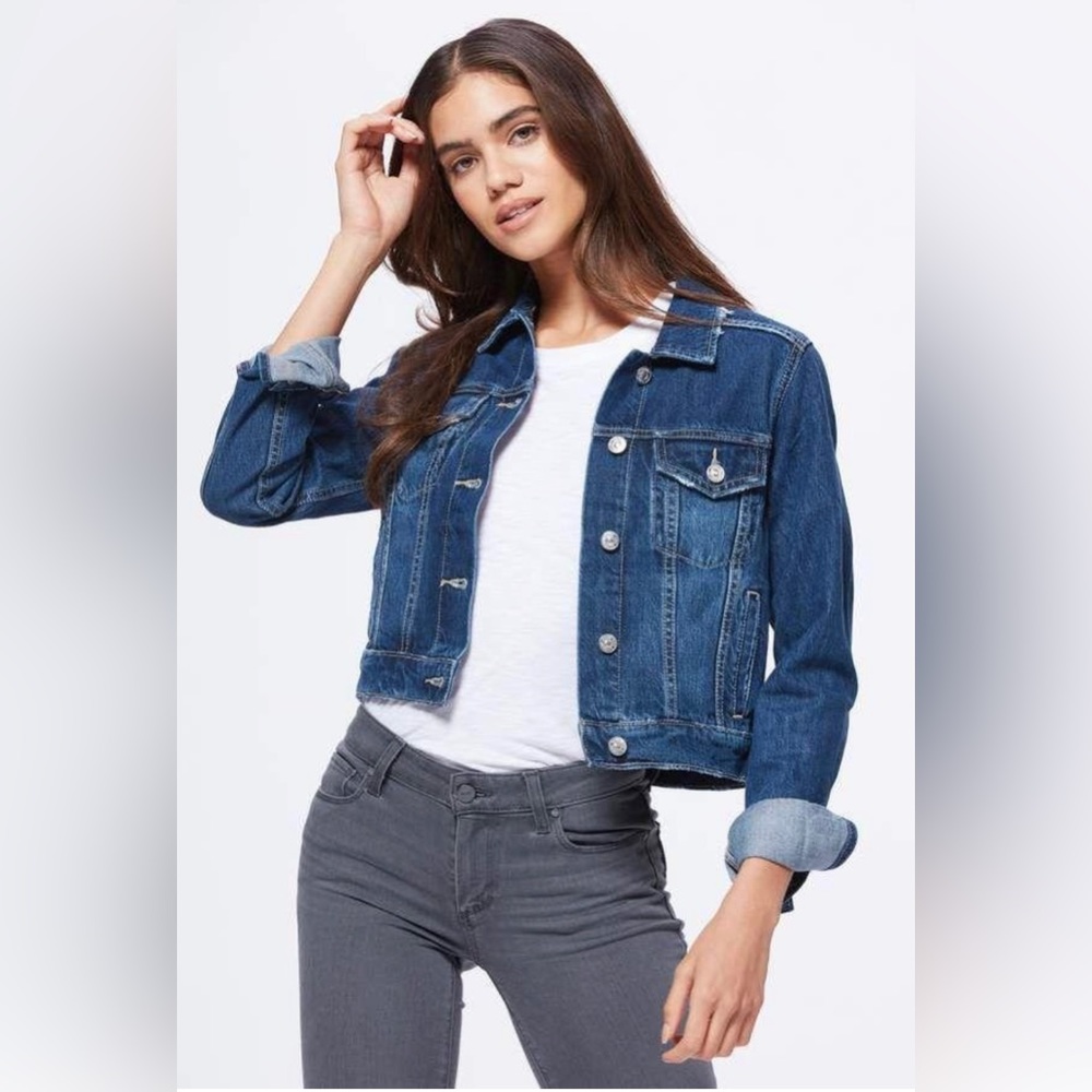 EUC PAIGE Relaxed Vivienne Denim Jacket